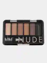 Карамельный тени для век kiki NUDE стойкая палетка из 6 оттенков с кистью для растушевки
