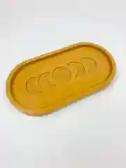 Горчичный поднос для свечей и украшений, гипсовая подставка