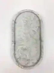 Серый меланж поднос для свечей и украшений, гипсовая подставка