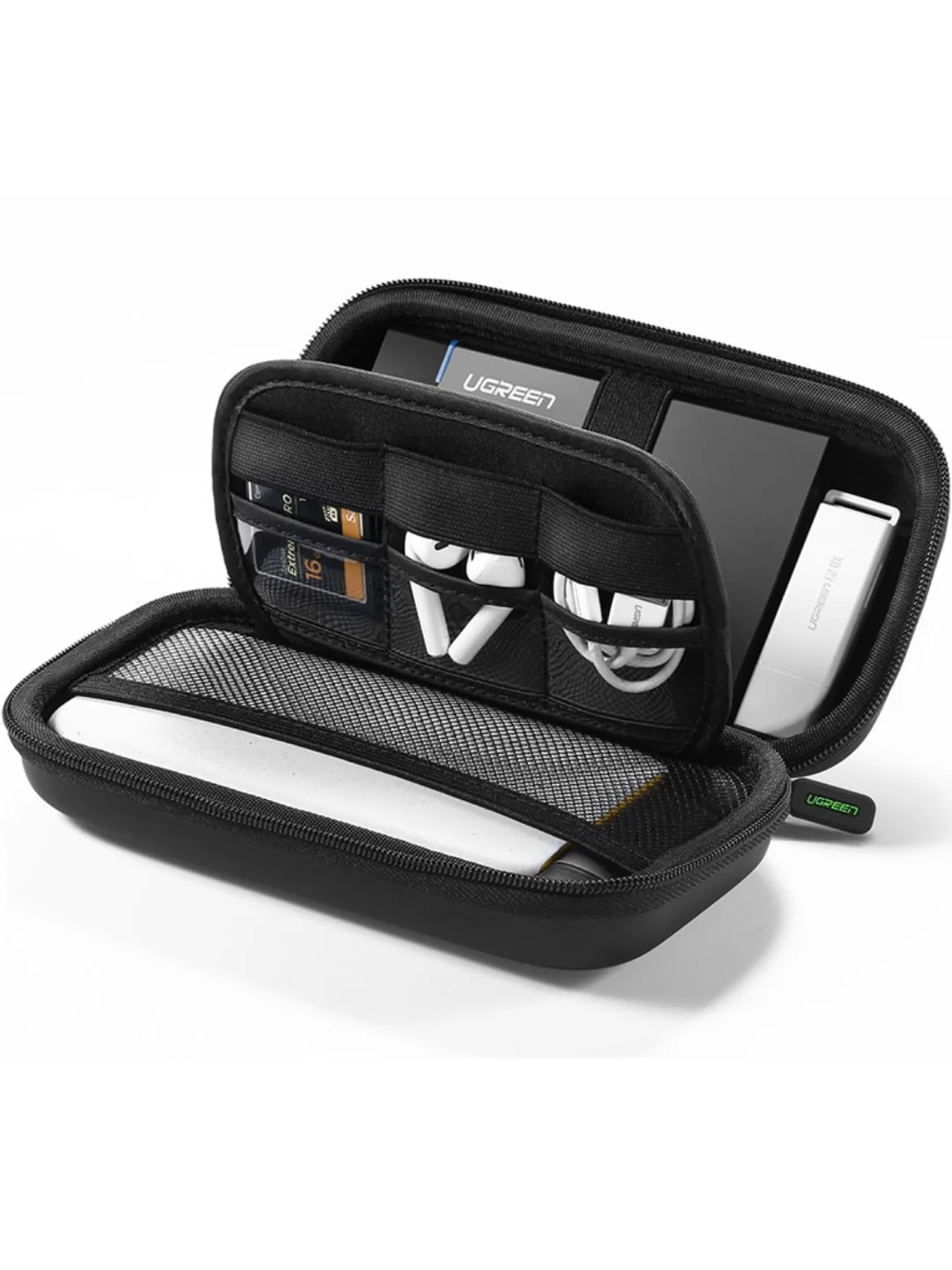 Сумка - органайзер Ugreen LP128 (50274) Hard Disk & Accessory Multi-functional  Bag Black