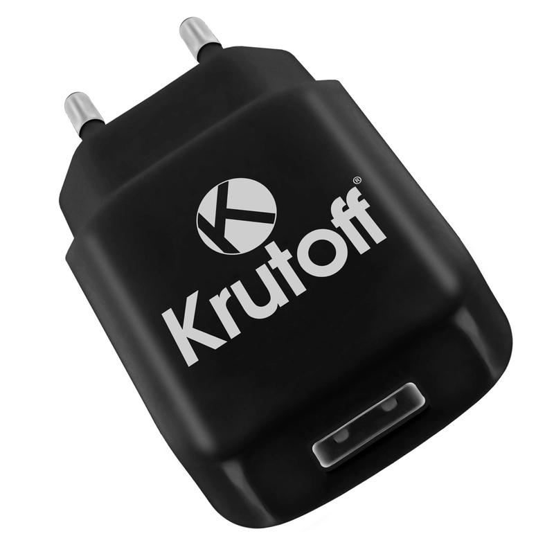Сетевое зарядное устройство Krutoff CH-02 1xUSB, 2.1A