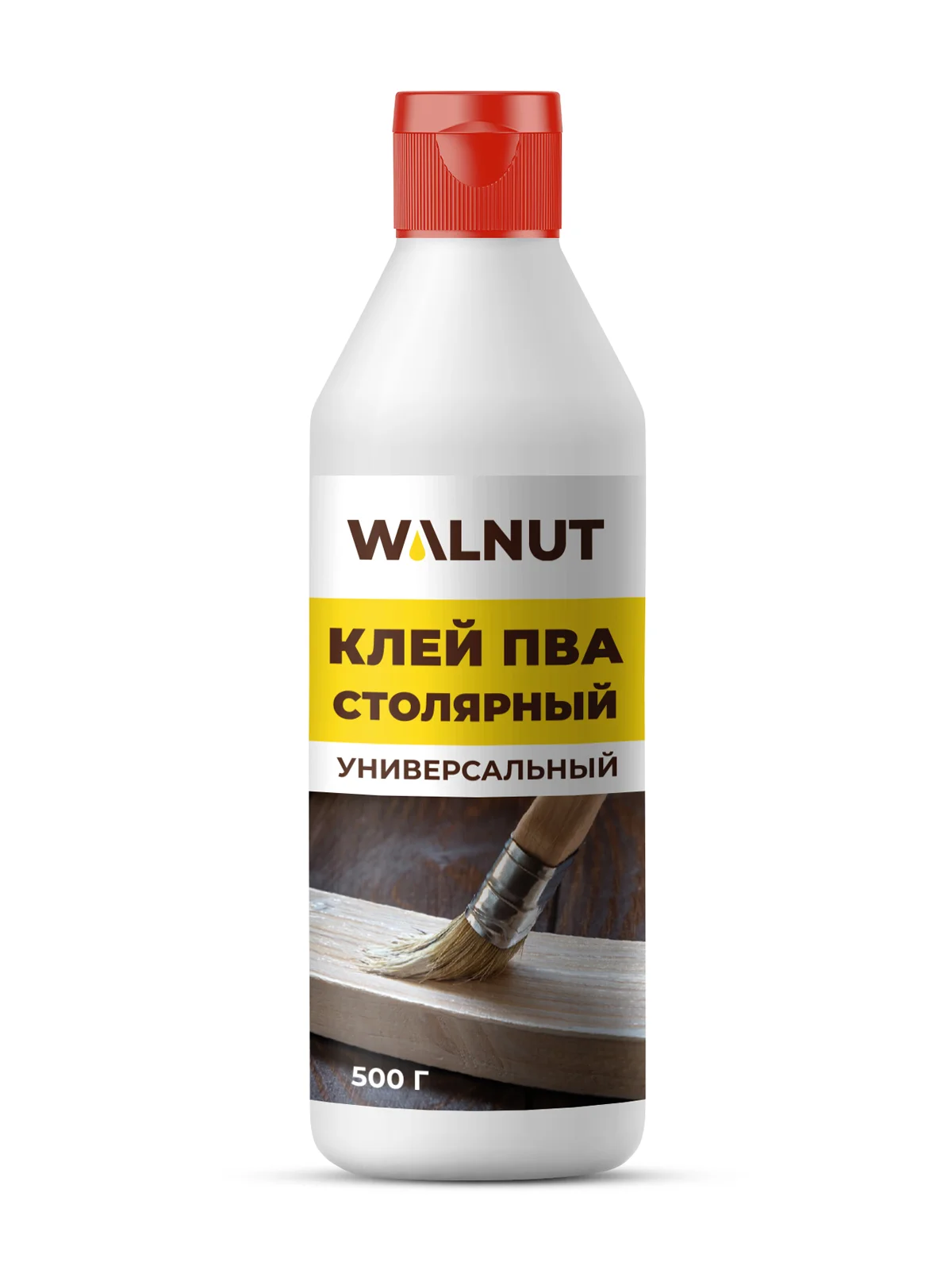 Клей ПВА столярный для дерева и школы, 500 г