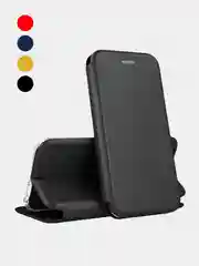 Чехол-книжка для Samsung Galaxy A22 4G, M32 с визитницей / отделом для карточки