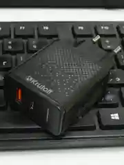Сетевое зарядное устройство Krutoff CH-08 USB-C+USB-A, PD3.0, QC3.0, 18W