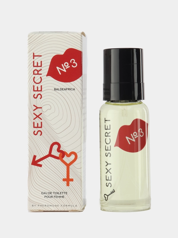 Туалетная вода для женщин с феромонами SEXY SECRET №3, 33 мл