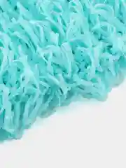 Бирюзовый мочалка массажная ручная работа Мочалка для тела Длинная массажная полипропиленовая