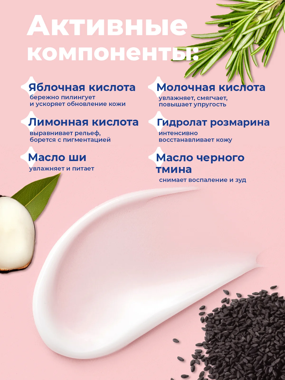 Крем против вросших волос с AHA-кислотами, 200 мл