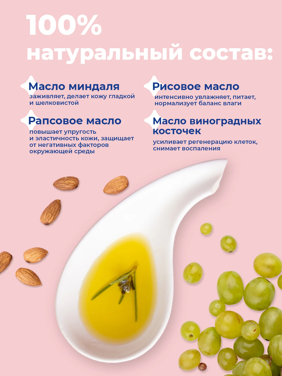 Масло для тела после депиляции, обогащенное витамином Е, 250 мл