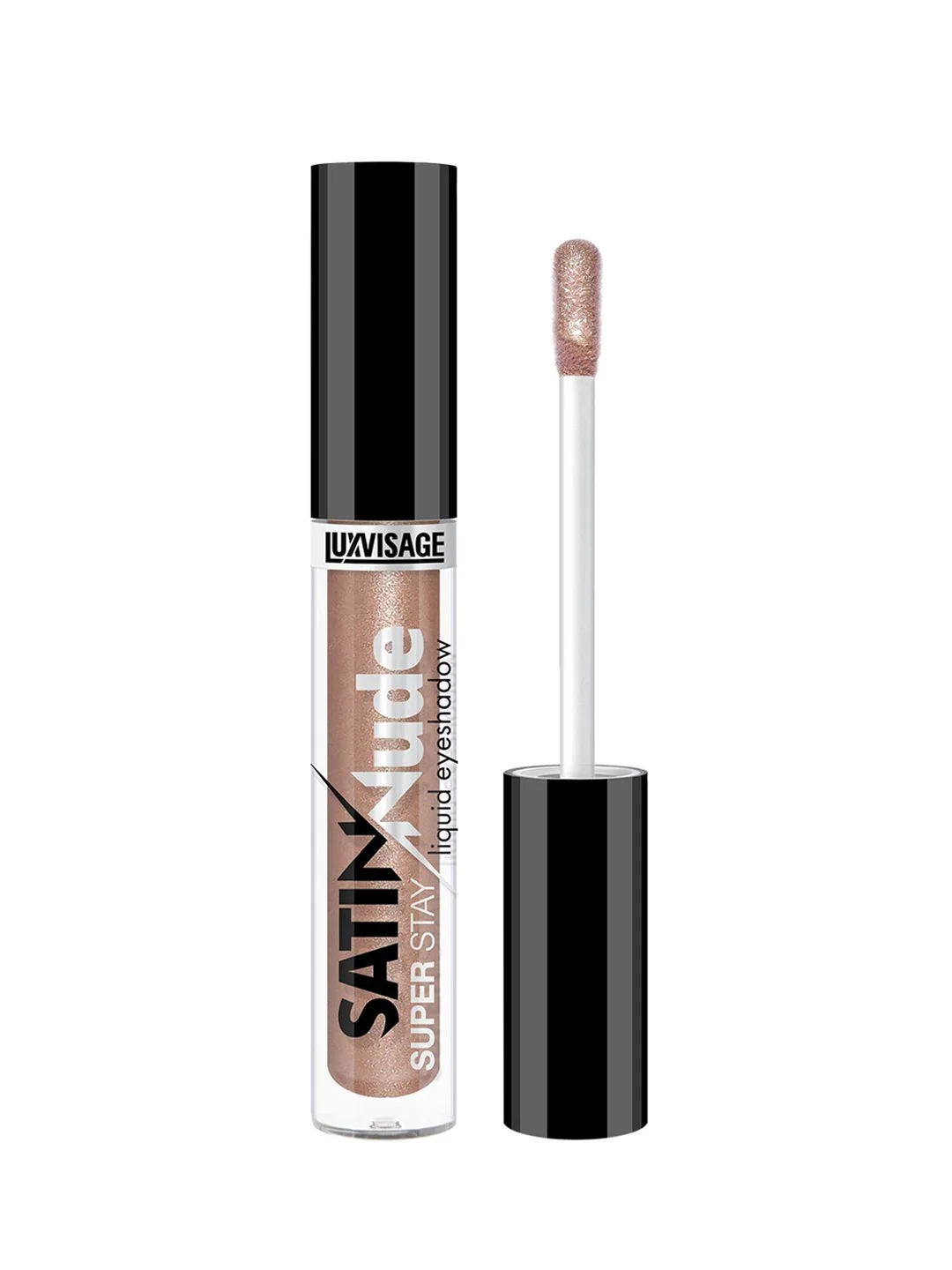 Жидкие тени для век LUXVISAGE SATIN Nude super stay, 3.5 г