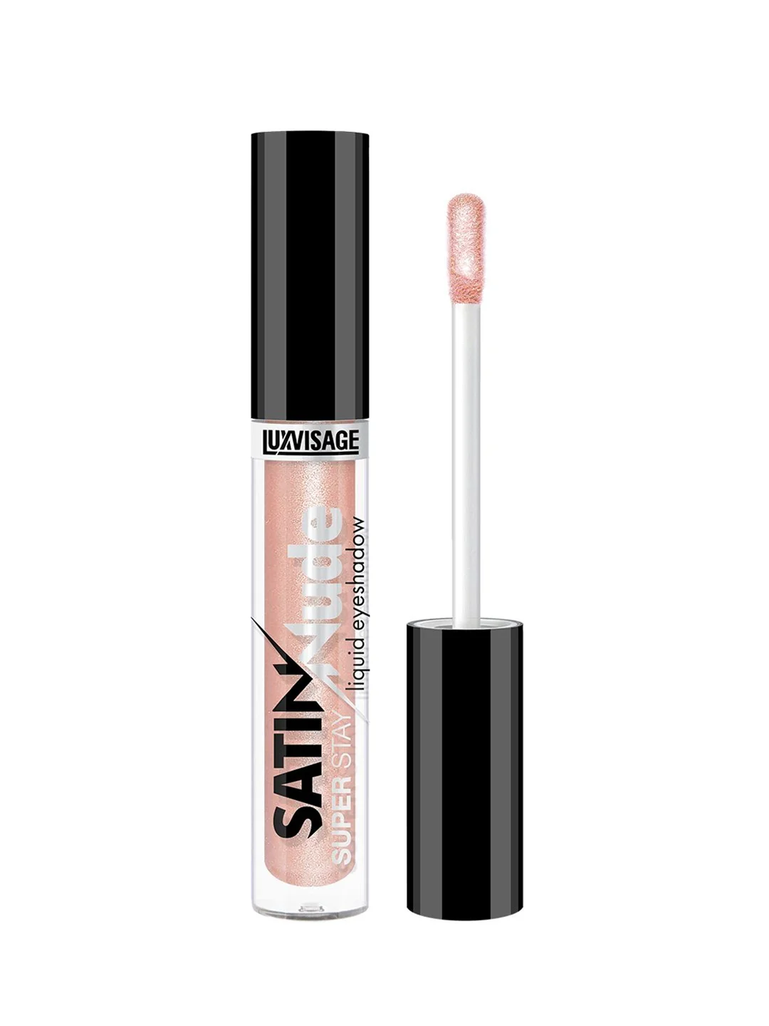Жидкие тени для век LUXVISAGE SATIN Nude super stay, 3.5 г