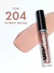 Жидкие тени для век LUXVISAGE SATIN Nude super stay, 3.5 г