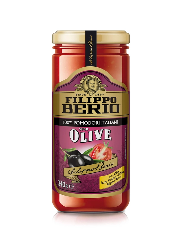 Соус томатный Filippo Berio с оливками, 340 г