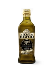 Масло оливковое Filippo Berio Extra Virgin Riserva Oro, нерафинированное, стекло, 500 мл