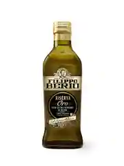 Масло оливковое Filippo Berio Extra Virgin Riserva Oro, нерафинированное, стекло, 500 мл