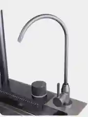 Черный мойка многофункциональная Dikalan KS754508 75х46х22см