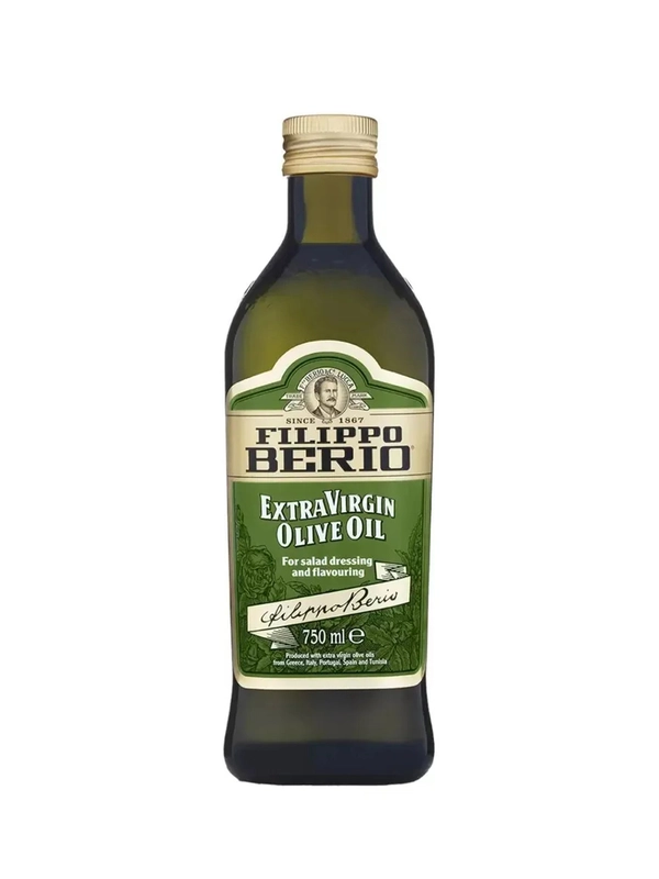 Масло оливковое Filippo Berio Extra Virgin, нерафинированное, 750мл