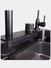 Черный мойка кухонная многофункциональная Dikalan KN754505 75*46*22см