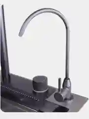 Черный мойка кухонная многофункциональная Dikalan KN754505 75*46*22см