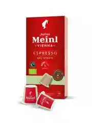 Кофе в капсулах Julius Meinl Эспрессо Делизиосо био, система Nespresso, 10 штук по 5,6 г