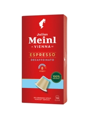 Кофе в капсулах Julius Meinl Эспрессо Декаф био, система Nespresso, 10 штук по 5,6 г