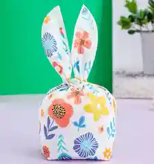 Подарочные пакеты, упаковка с ушками 14*23 см, на день рождения, новый год, в детский сад