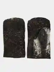 Угольный варежки мужские зимние, для рыбалки и охоты, с мехом