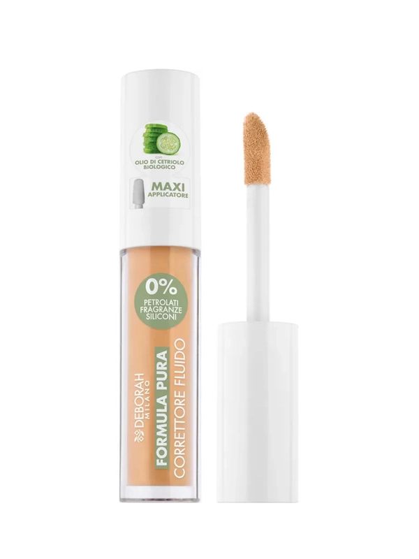 DEBORAH Консилер жидкий FORMULA PURA FLUID CONCEALER, тон: 02 Бежевый, 5,5г