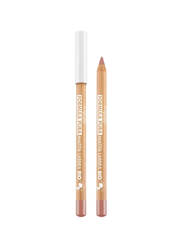 DEBORAH Карандаш для губ FORMULA PURA ORGANIC LIP PENCIL, тон: 01 Бежевый нюд, 1,2г