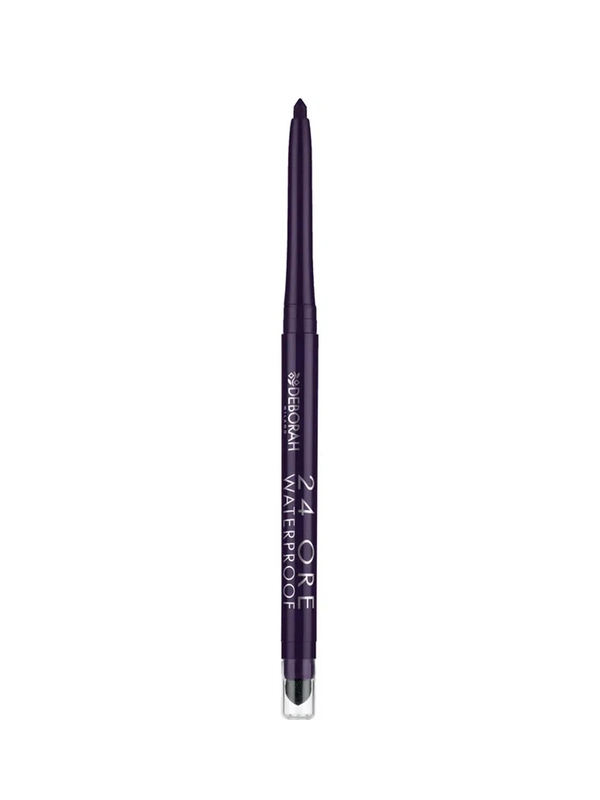 DEBORAH Карандаш для глаз автоматический 24ORE WATERPROOF EYE PENCIL 08 Фиолетовый, 0,5г