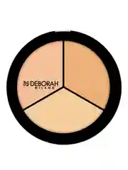 DEBORAH Палетка хайлайтеров для лица TRIO HIGHLIGHTER PALETTE, 5г