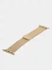 Бежевый ремешок для Apple Watch миланская петля, металлический, 38 mm, 40 mm, 42 mm, 44 mm