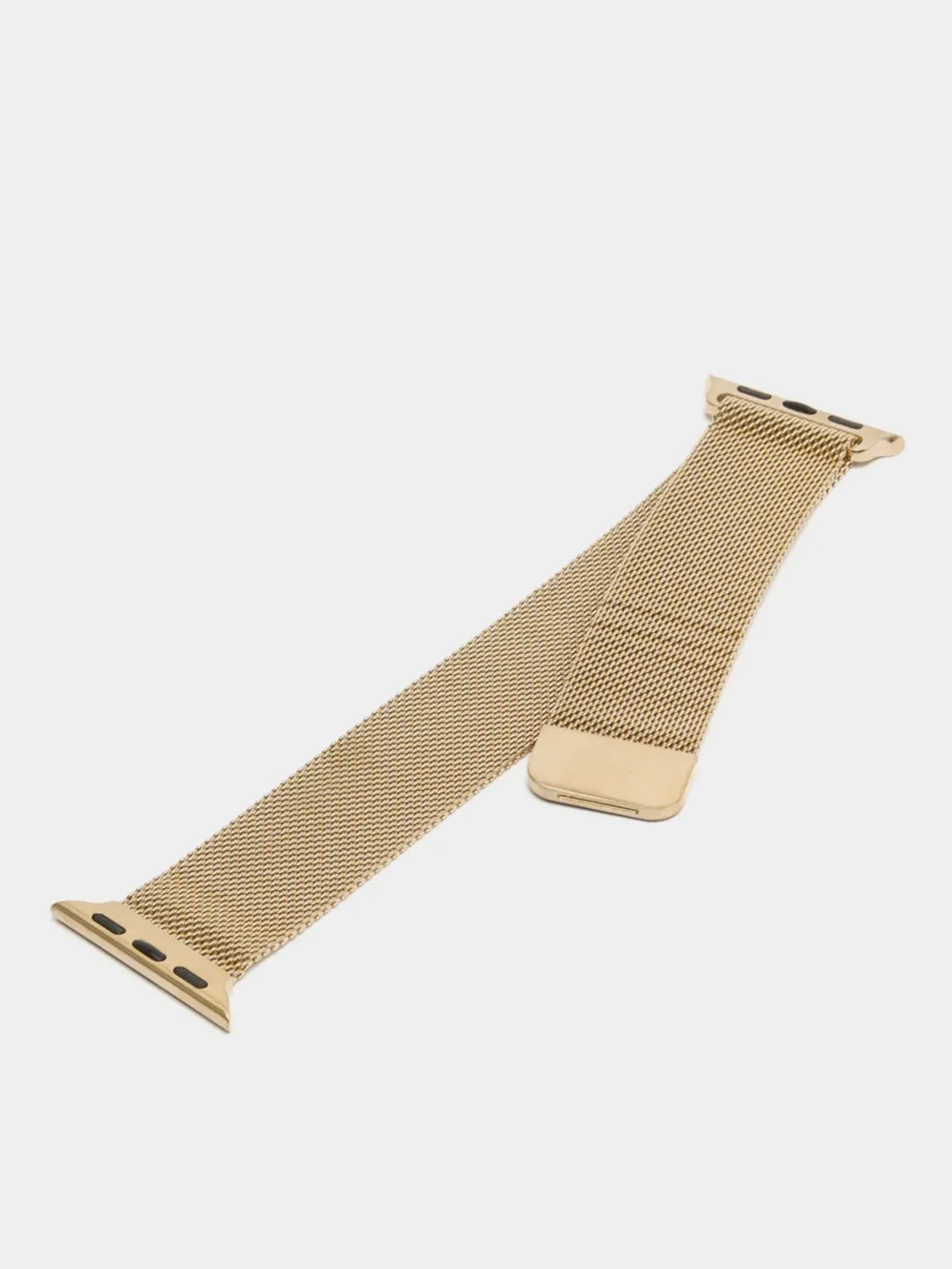 Бежевый ремешок для Apple Watch миланская петля, металлический, 38 mm, 40 mm, 42 mm, 44 mm