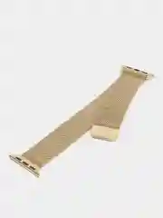Бежевый ремешок для Apple Watch миланская петля, металлический, 38 mm, 40 mm, 42 mm, 44 mm