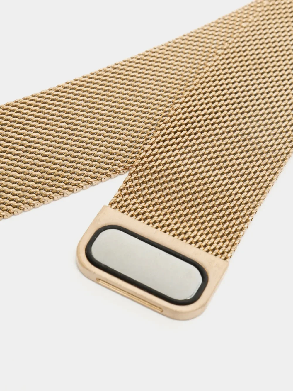 Бежевый ремешок для Apple Watch миланская петля, металлический, 38 mm, 40 mm, 42 mm, 44 mm