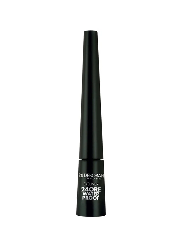 DEBORAH Подводка для век жидкая водостойкая EYELINER 24ORE WATERPROOF тон черный 2.9г.