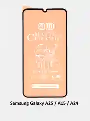 Защитное стекло Samsung Galaxy A55, A35, A25, A15, A24, A14 гибкое стекло матовое самсунг