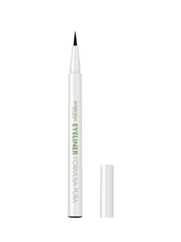 DEBORAH Подводка-лайнер для век FORMULA PURA EYELINER, тон 01 Черный, 1,5г