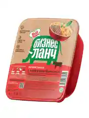 Лапша быстрого приготовления Бизнес Ланч яичная с говяжьим бульоном, Халяль,90г