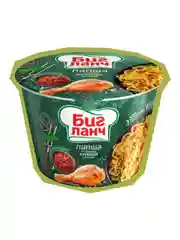 Лапша быстрого приготовления БигЛанч с тушенной курицей и луком, 90г