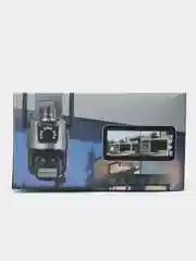 Черный камера видеонаблюдения/ Умная Wi-Fi камера/ 2 камеры/ датчик движения, ночная съемка