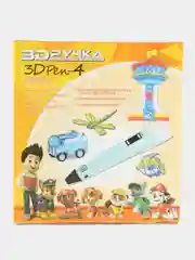 Фиолетовый 3d ручка 4 поколения 3д ручка с набором пластика и игрушками