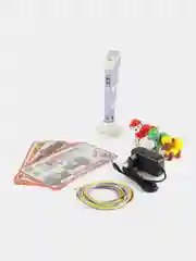Фиолетовый 3d ручка 4 поколения 3д ручка с набором пластика и игрушками