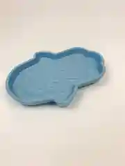 Голубой подставка для благовоний, украшений из гипса "Рука Фатимы" / "Хамса"