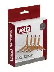 Подтяжки-фиксаторы для простыни, 4 штуки, тройная фиксация