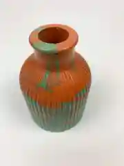 Зеленый ваза для сухоцветов
