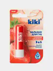 Бальзам для губ kiki Сладкая клубника, гигиеническая помада, увлажнение, питание, 3 г