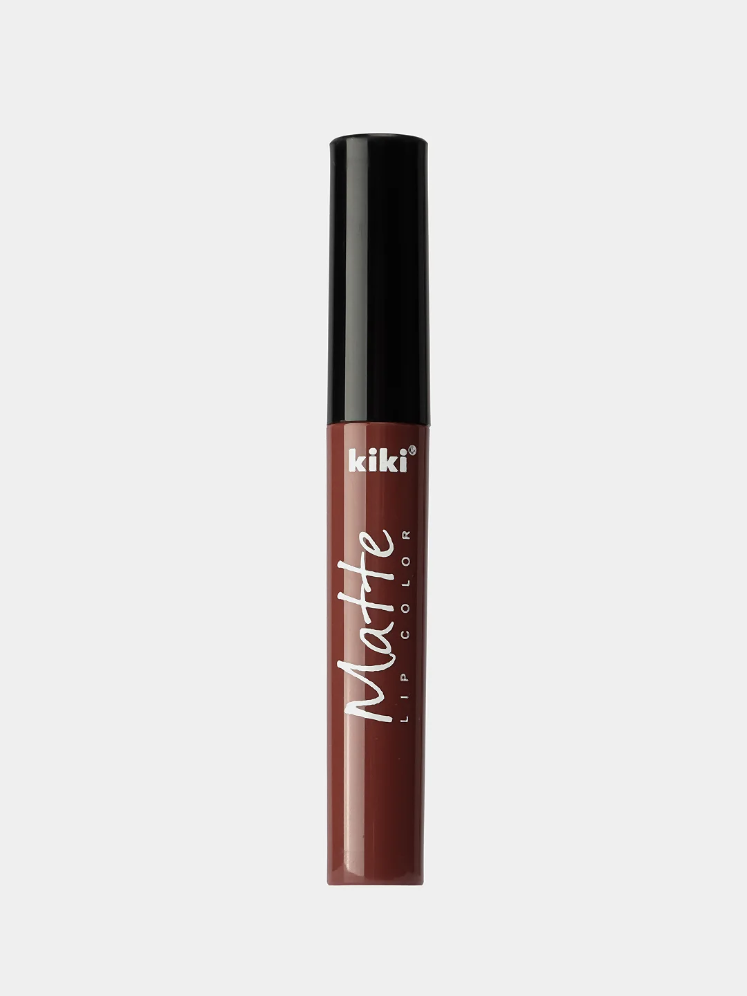 Коричневый жидкая помада для губ kiki Matte 213 корица, матовая,увлажняющая, масло жажоба и витамин Е