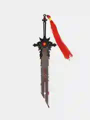 Черный сувенирное оружие, брелок меч сабля Красного Мордред Мерли, Fate Apocrypha, для косплея