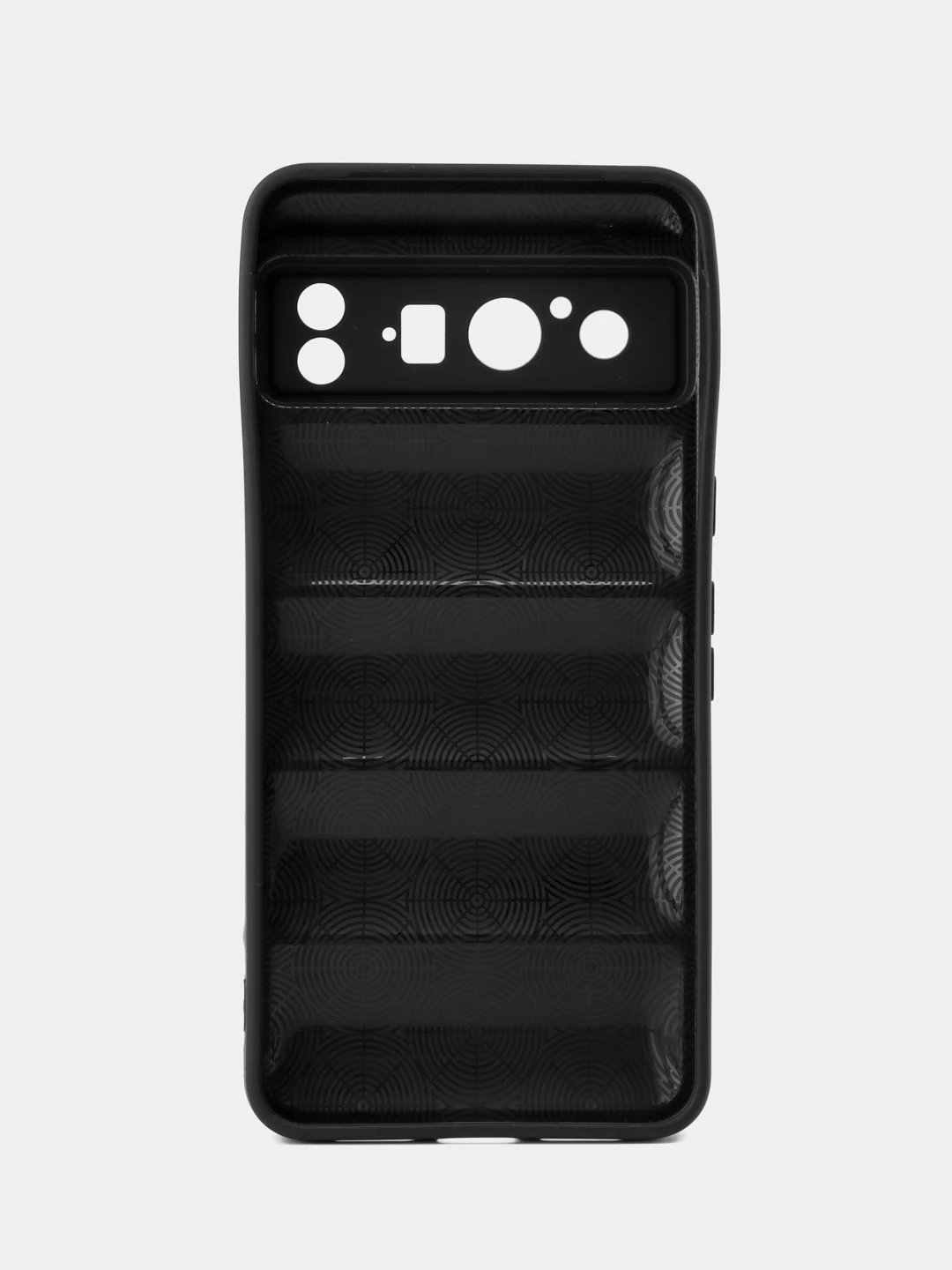 Черный чехол Google Pixel 8 Pro (Гугл Пиксель 8 Про) противоударный выпуклый