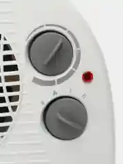 Белый тепловентилятор обогреватель Maxwell MW-3456